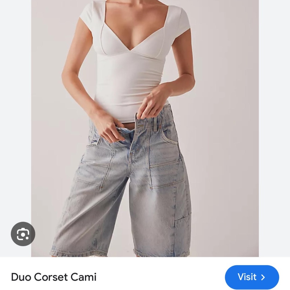 Free People Duo Corset Cami